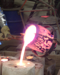 Bronze Pour Crucible 2